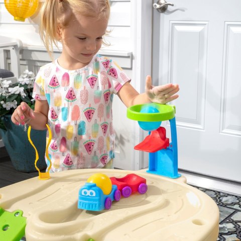 Stół stolik wodny Plac Budowy Stół wodny z akcesoriami Step2