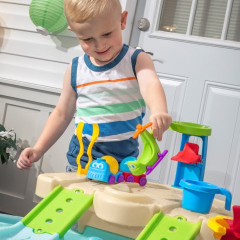 Stół stolik wodny Plac Budowy Stół wodny z akcesoriami Step2