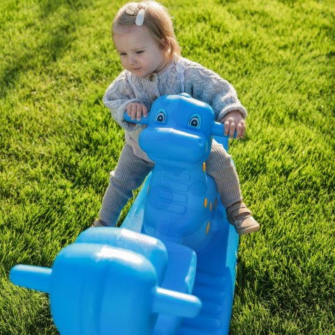 WOOPIE Bujak Wieloosobowy Dino Huśtawka Równoważna Niebieska Woopie