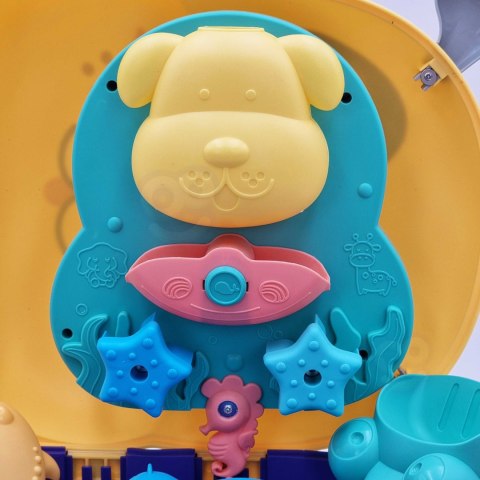 WOOPIE Zestaw do Piasku 3w1 Walizka Piesek + Zabawka Wodna - 8 szt.