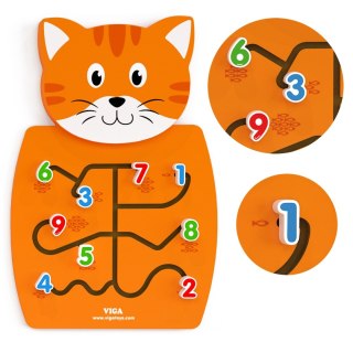 Drewniana Gra manipulacyjna Kotek Viga Toys Viga Toys