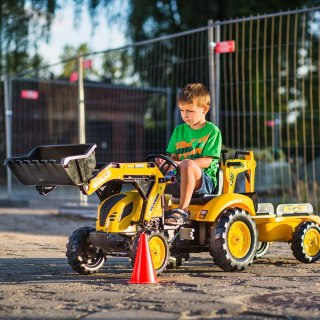 Traktor KOMATSU na Pedały dla dzieci Koparka Łyżka Przyczepka od 2 lat FALK