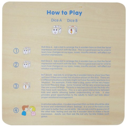 MASTERKIDZ Nauka Emocji Gra Masterkidz