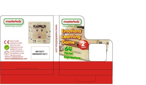 MASTERKIDZ Nauka Emocji Gra Masterkidz