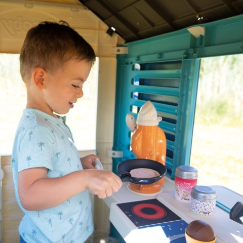 SMOBY Domek Ogrodowy dla dzieci Lodziarnia Słodki Kącik na Ogródek Podwórko