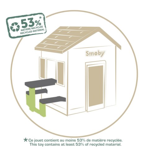 Smoby Stolik Piknikowy do domków