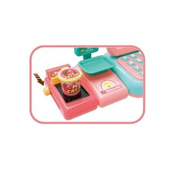 Kasa Sklepowa Dla Dzieci Skaner Waga Mikrofon + 24 Akc. sklep WOOPIE