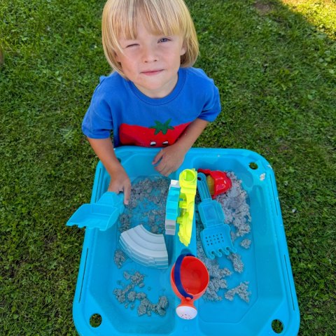 WOOPIE Stolik Wodny 2w1 Piaskownica 14 akc.