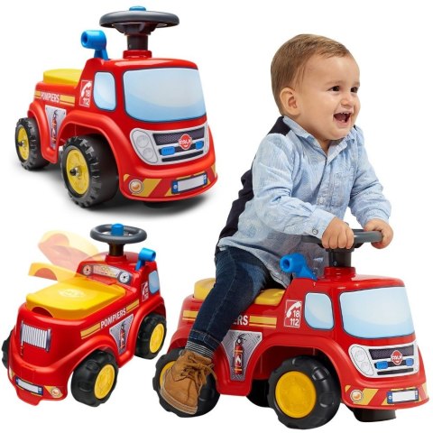 FALK Jeździk Samochód Strażacki z Klaksonem od 1 roku