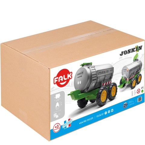 FALK Przyczepka Cysterna Joskin dla Dzieci od 3 Lat