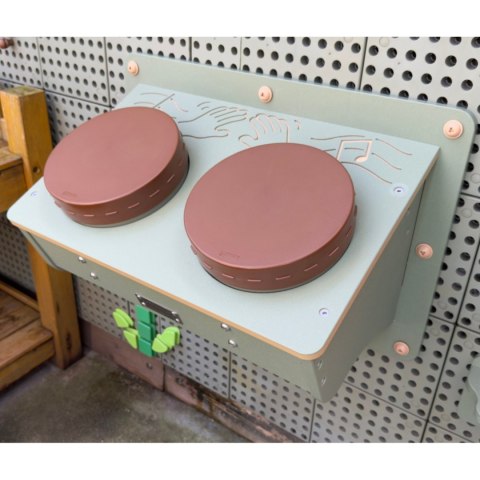 Bongosy Instrument Muzyczny Bębenki Akcesoria Do Tablicy STEM MASTERKIDZ