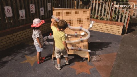 Drewniana Tablica edukacyjna kreatywna STEM MASTERKIDZ Wolnostojąca szkoły przedszkola