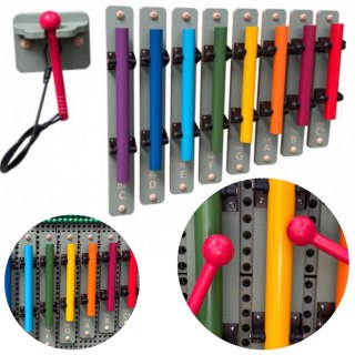 Dzwonki Cymbałki Instrument Muzyczny Akcesoria Do Tablicy STEM MASTERKIDZ