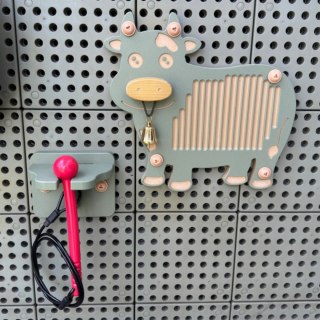 Guiro Instrument Muzyczny Krowa Akcesoria Do Tablic STEM MASTERKIDZ