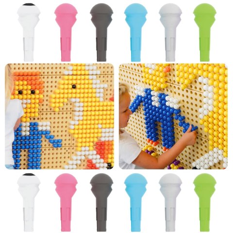 Kolorowe Kołeczki Do Tablicy Edukacyjnych STEM 512 Szt. 6 Kolorów MASTERKIDZ