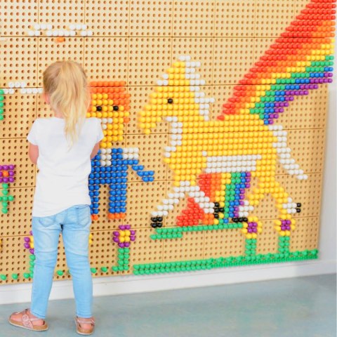 Kolorowe Kołeczki Do Tablicy Edukacyjnych STEM 512 Szt. 6 Kolorów MASTERKIDZ