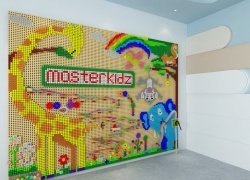 MASTERKIDZ Panel Ścienny Tablica Naukowa Kreatywna STEM 120x80 cm Bez Panelu Montażowego