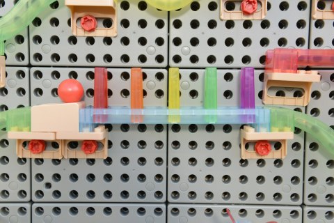 Zestaw Konstrukcyjny Tor dla Piłek Tablica STEM 209 el. MASTERKIDZ