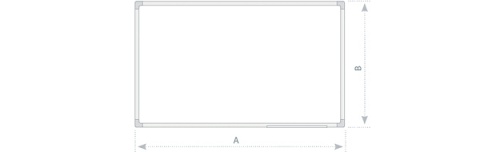 Szkolna Tablica PREMIUM kredowa zielona o powierzchni magnetycznej ceramicznej 170x100 w ramie GTO do szkoły biura