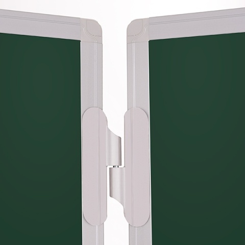 Tablica rozkładana kredowa magnetyczna ceramiczna Tryptyki