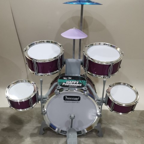 WOOPIE Perkusja Elektroniczna Edukacyjna Dla Dzieci 5 Bębnów 1 Talerz