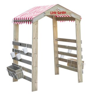 Drewniana Brama Ogrodowa Pergola Kwietnik dla dzieci Plac zabaw CLASSIC WORLD EDU