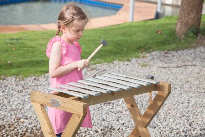Instrument Muzyczny dla dzieci Ksylofon Duże Cymbałki szkoła przedszkole CLASSIC WORLD EDU
