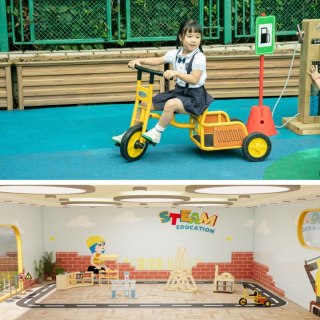 CLASSIC WORLD EDU Rowerek Trójkołowy Pojazd Truck Dla Dzieci od 3 lat