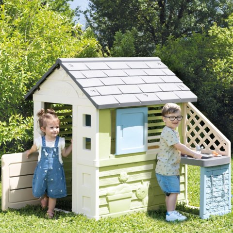 Domek Ogrodowy dla dzieci PRETTY z Kuchnią + Akcesoria SMOBY Life