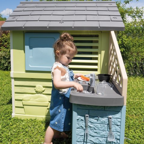 Domek Ogrodowy dla dzieci PRETTY z Kuchnią + Akcesoria SMOBY Life