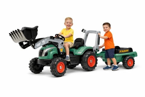 Traktor Farm Lander Koparko - Ładowarka z przyczepką 2-5 lat FALK