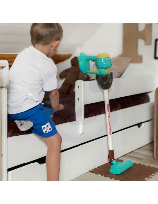 Interaktywny Odkurzacz Dino 3w1 Funkcja Ssania Światło Dźwięk