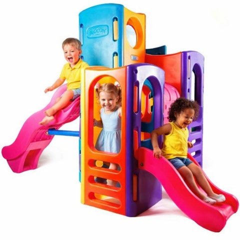 Little Tikes Wielki Plac Zabaw dla dzieci Małpi Gaj ze Zjeżdżalniami