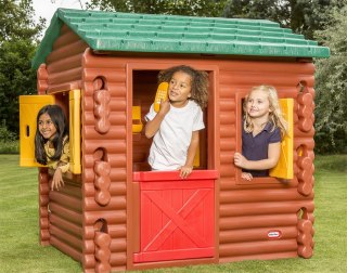 Ogrodowy Domek dla dzieci Chata z belek do ogrodu Little tikes