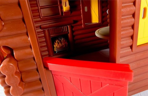 Ogrodowy Domek dla dzieci Chata z belek do ogrodu Little tikes