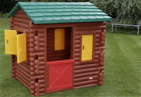 Ogrodowy Domek dla dzieci Chata z belek do ogrodu Little tikes