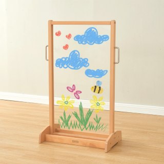 Kreatywne Okno Do Malowania Sztaluga Dwustronna MASTERKIDZ