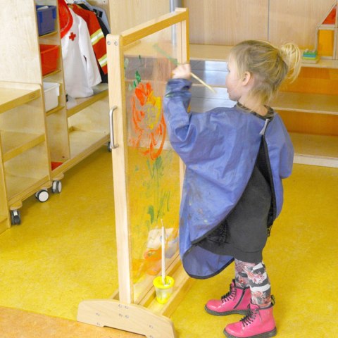 Kreatywne Okno Do Malowania Sztaluga Dwustronna MASTERKIDZ