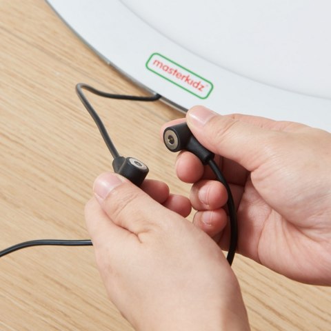 Okrągły Panel Świetlny LED Kolorowy + Klocki Montessori Mozaika 140 el. szkoła przedszkole MASTERKIDZ