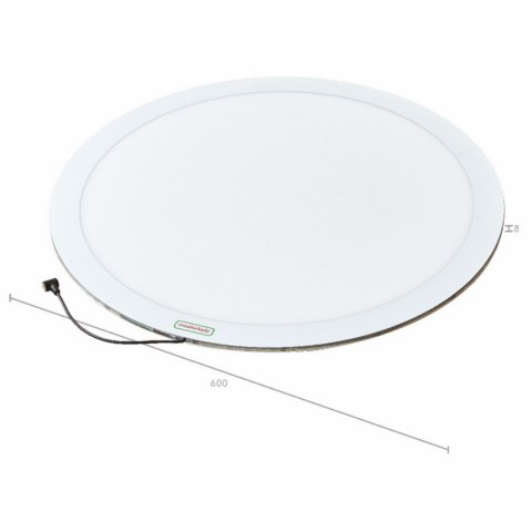 Okrągły Panel Świetlny LED Kolorowy + Klocki Montessori Mozaika 140 el. szkoła przedszkole MASTERKIDZ