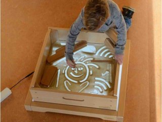 MASTERKIDZ Panel Naukowy Skrzynia LED Sensoryczna STEM szkoła przedszkole