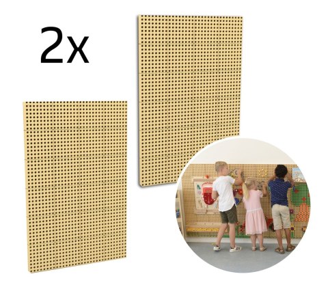 Tablice Kreatywne STEM + Panele Montażowe + Akcesoria Zestaw XXL Masterkidz szkoła przedszkole