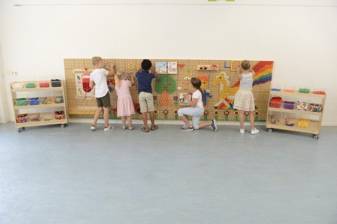 Tablice Kreatywne STEM + Panele Montażowe + Akcesoria Zestaw XXL Masterkidz szkoła przedszkole