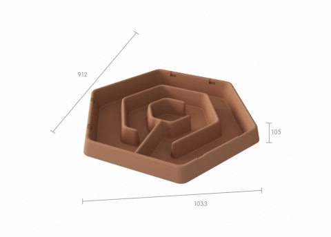 Sześciokątny Stolik Do Zabawy Piaskiem i Wodą Labirynt Regulowana Wysokość