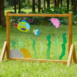 Tablica Akrylowa dla dzieci Przezroczysta Powierzchnia Malarska MASTERKIDZ