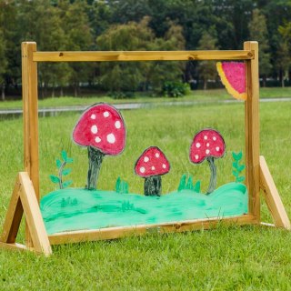 Tablica Akrylowa dla dzieci Przezroczysta Powierzchnia Malarska MASTERKIDZ