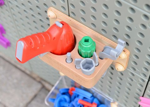 MASTERKIDZ Wolnostojąca Tablica Naukowa Kreatywna STEM 166 x 125 + Zestaw Akcesoriów