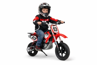 Motor Cross dla dzeci elektryczny Czerwony 24V INJUSA