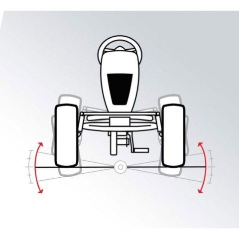 BERG Gokart na pedały X-Plore BFR Pompowane koła od 5 lat do 100 kg Berg