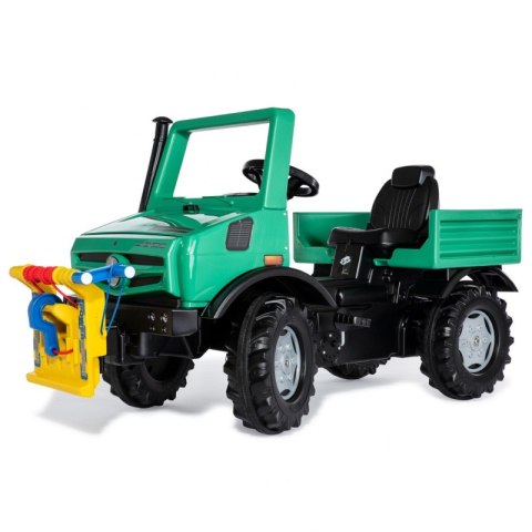 Rolly Toys Ciężarówka Samochód na Pedały Unimog Mercedes-Benz Wyciągarka Rolly Toys